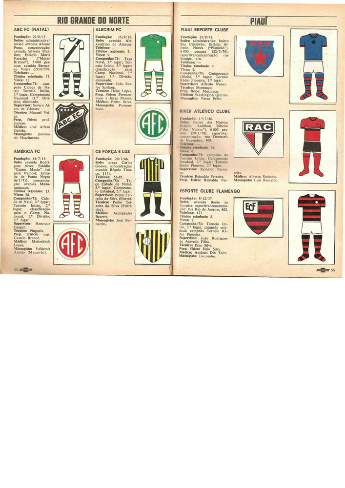 1972 ENCICLOPEDIA DO FUTEBOL 19711972 Placar Pagina28
