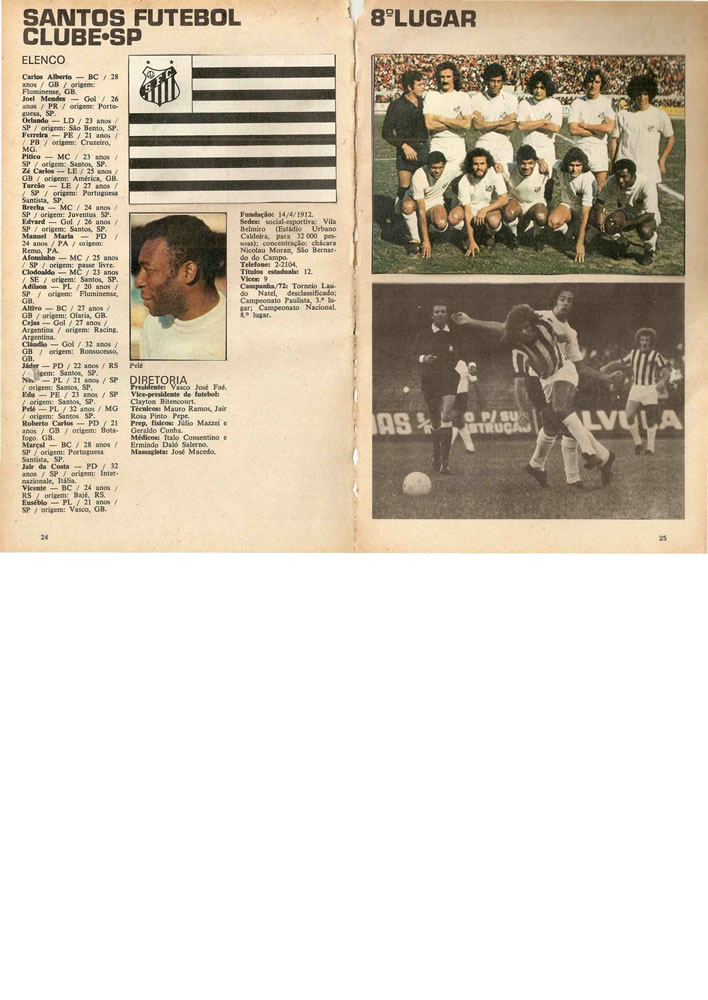 1973 ENCICLOPEDIA DO FUTEBOL 19721973 Placar Pagina13