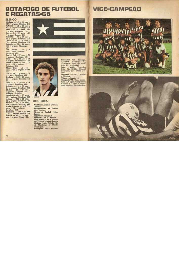 1973 ENCICLOPEDIA DO FUTEBOL 19721973 Placar Pagina07