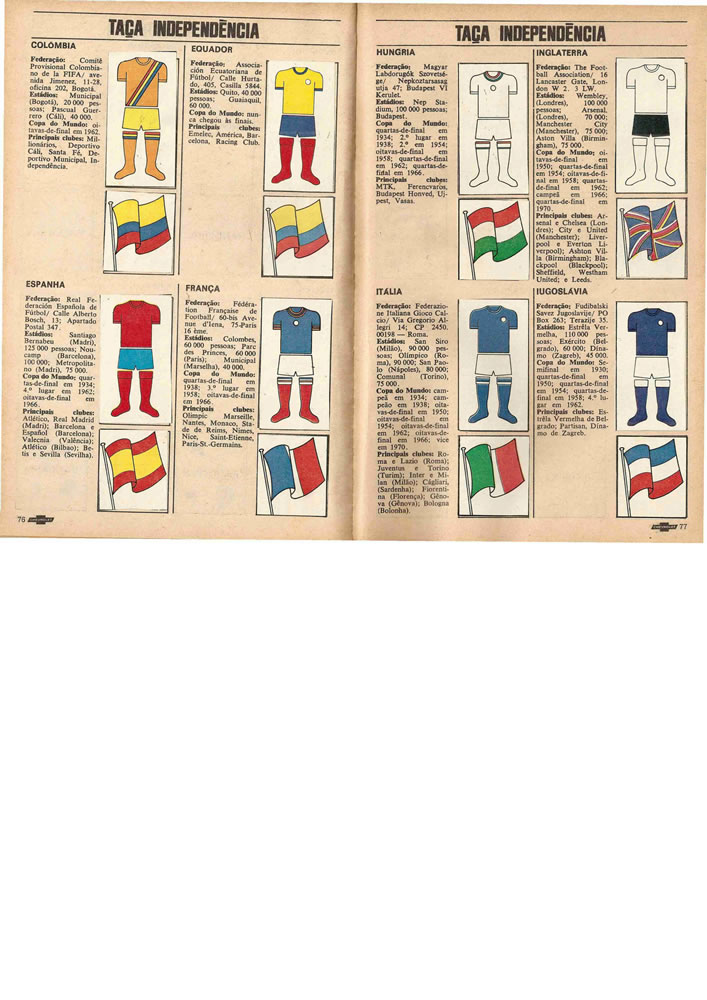 1972 ENCICLOPEDIA DO FUTEBOL 19711972 Placar Pagina39