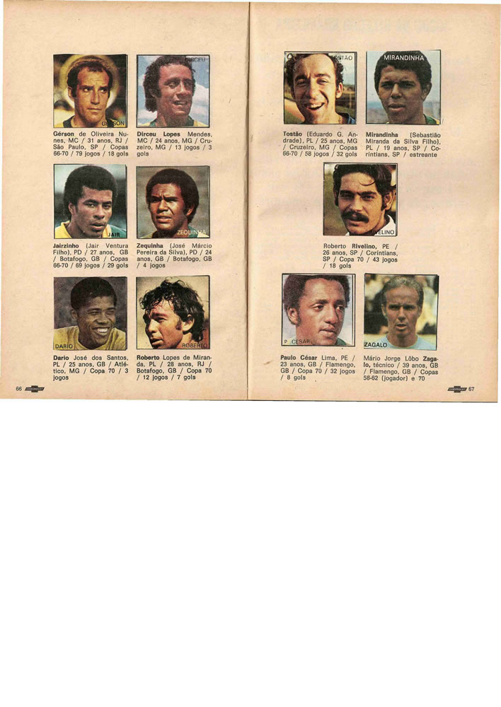 1972 ENCICLOPEDIA DO FUTEBOL 19711972 Placar Pagina34