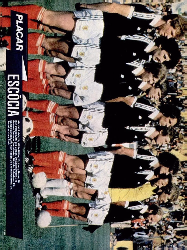 1982 Revista Placar N 625 140582 GUIA COPA DO MUNDO 1 Pagina055
